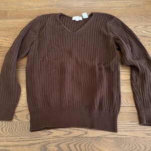 LORD & Taylor Women’s V-Neck Sweater - Size Medium